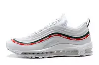 hommes casual chaussures nike air max 97 lx undefeated white